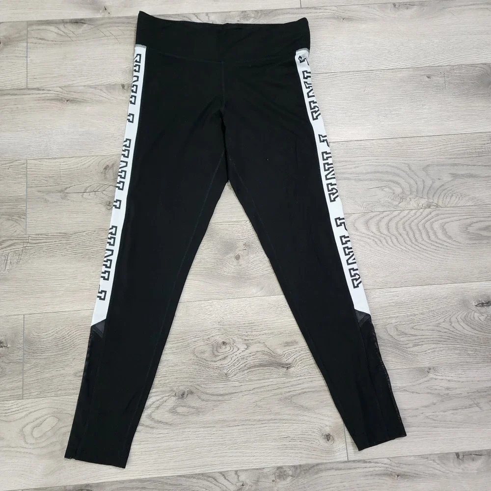 Victoria‎ Secret PINK Women's Leggings Medium Mixed Lot 4 Pairs BlackREAD